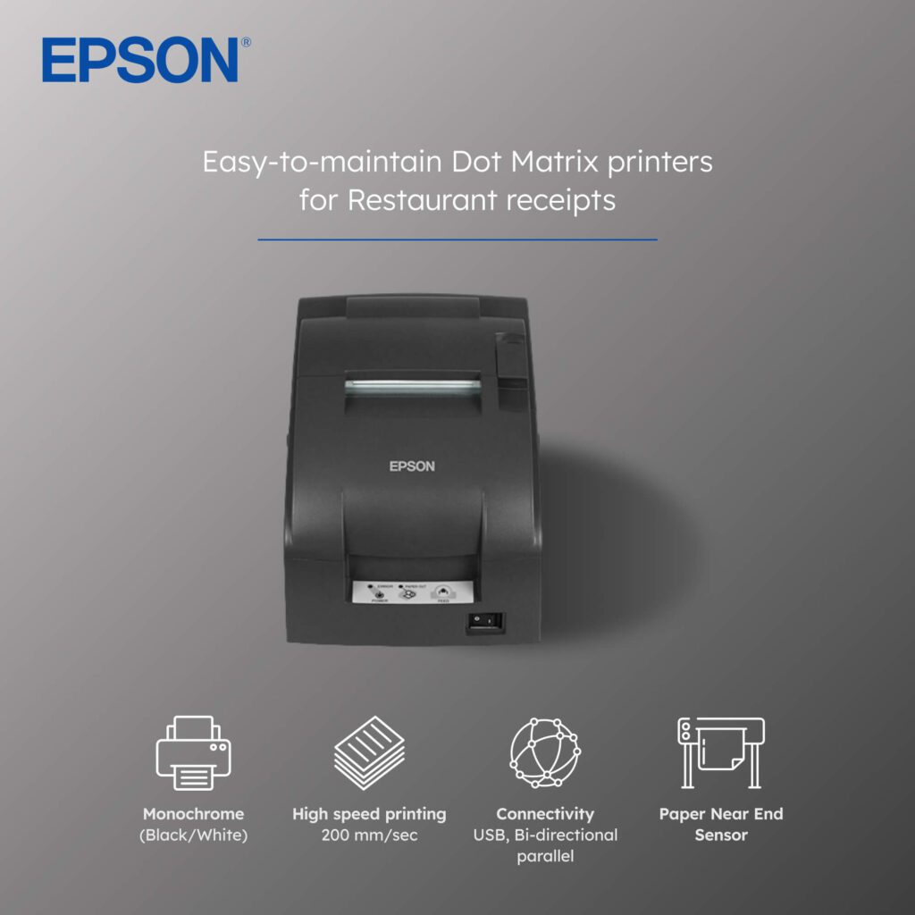 Epson TMU-220 USB Printer