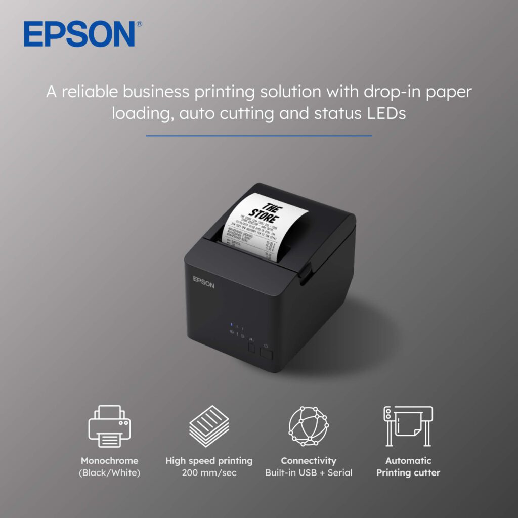Epson TM-T82X USB Thermal Printer