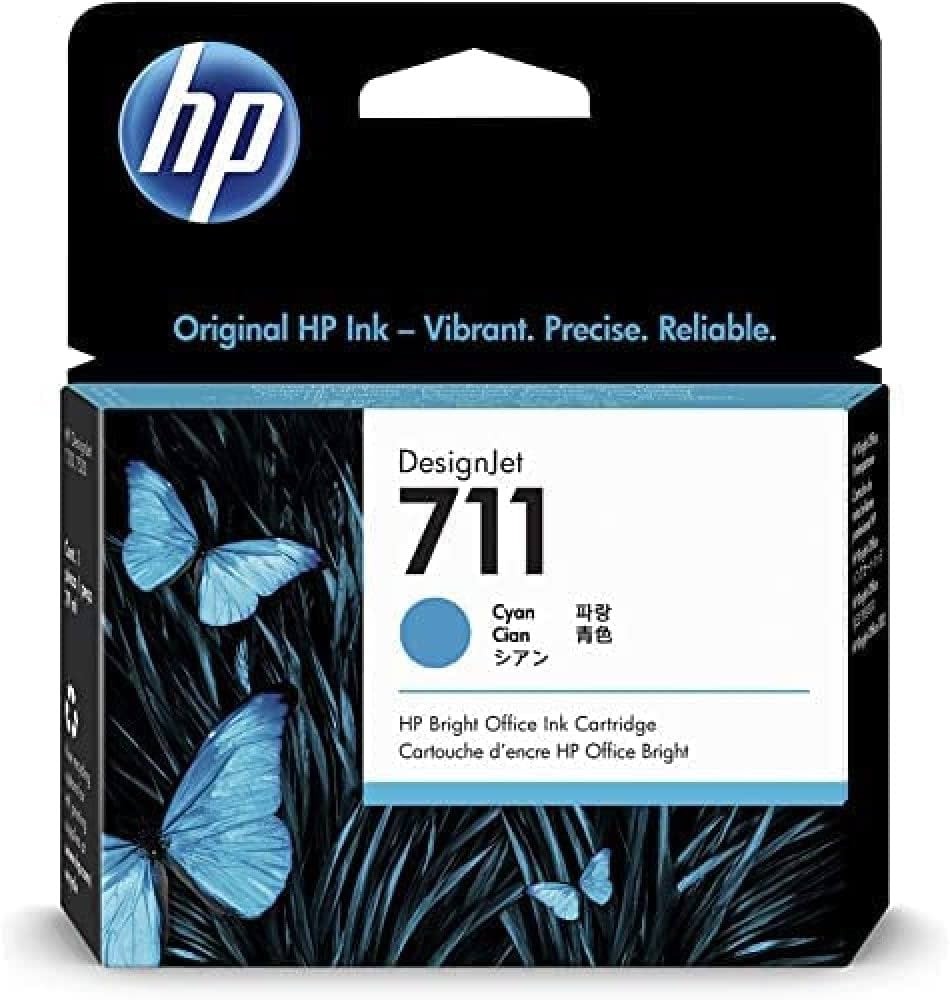 HP 711 Cyan Original Ink Cartridges