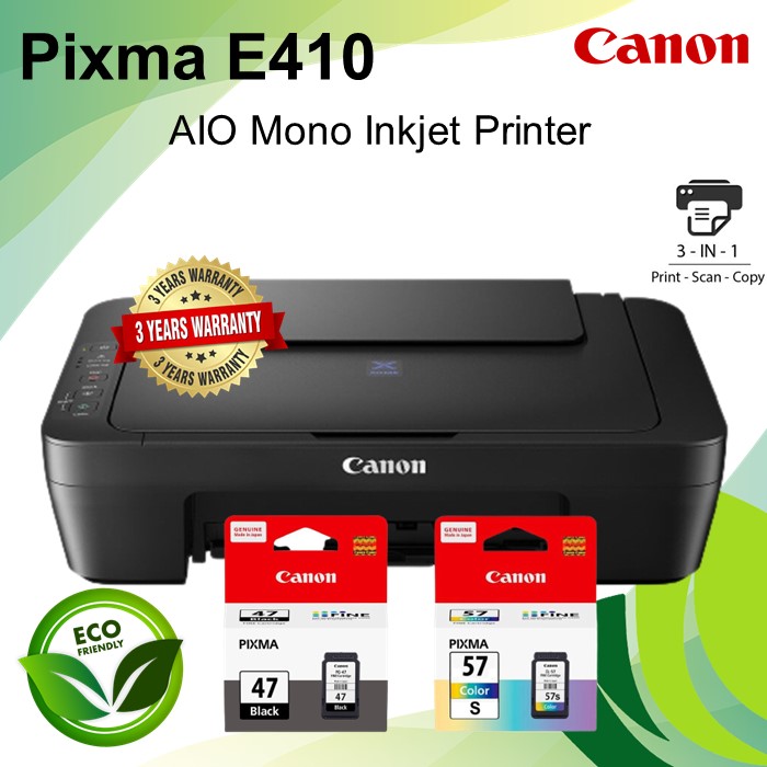 Canon Pixma E410 Printer