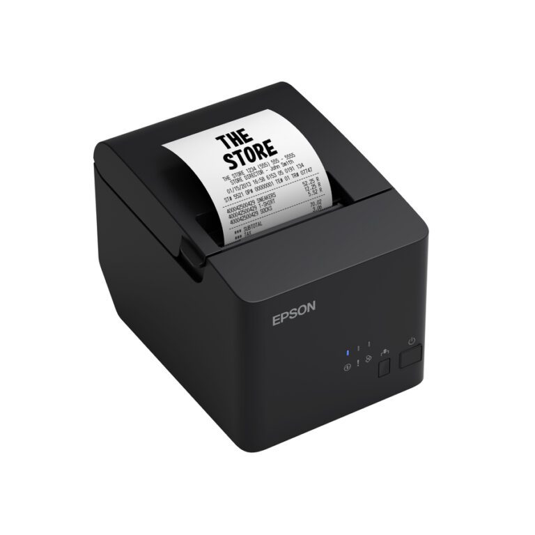 FY18_SIL_Right_Paper_EBCK Epson TM-T82X Network Thermal Printer