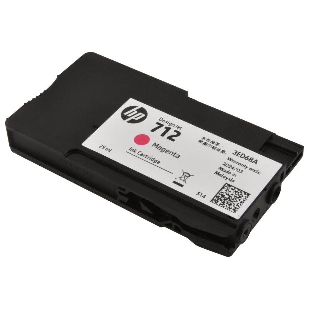 HP 712 Magenta Designjet Ink Cartridge