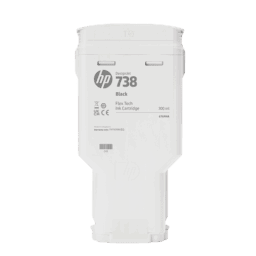 HP 738 Black Designjet Ink Cartridge- 300ml