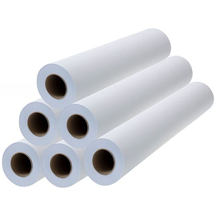 CAD Paper Roll 594mm x 50M- 80GSM