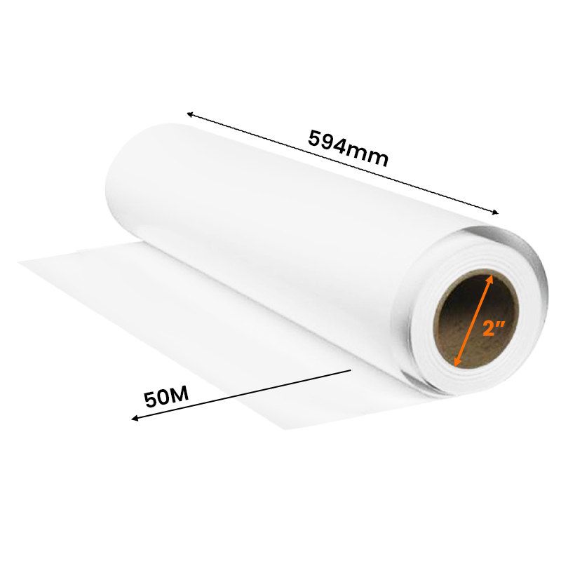 CAD Paper Roll 594mm x 50M- 80GSM