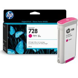 HP 728 Magenta Designjet Ink Cartridge- 130ml