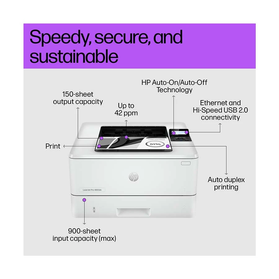 HP Laserjet Pro 4003dn Printer