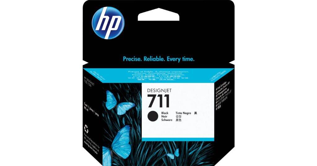 HP 711 Black Original Ink Cartridge