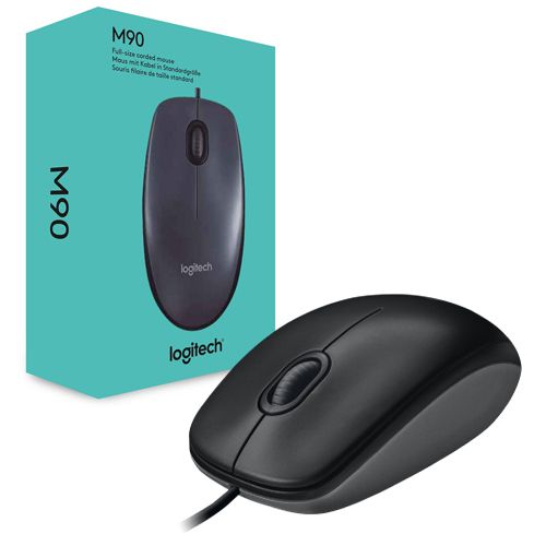 12312 Logitech M90 Wired Mouse