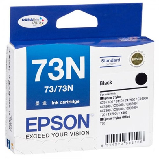73nbk-550x550 Epson 73N Black Cartridge