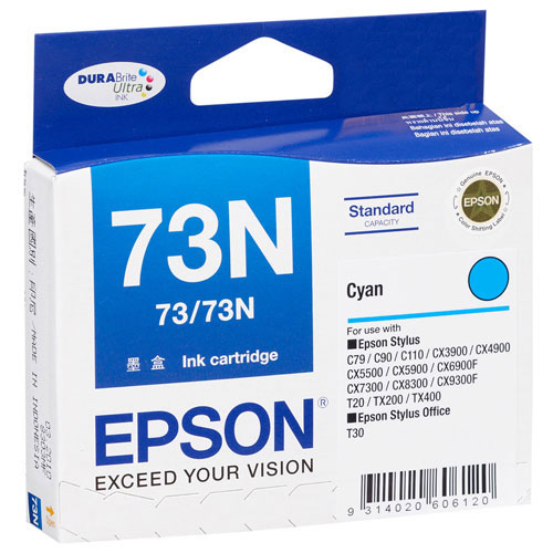 73nc-500x500 Epson 73N Cyan Cartridge