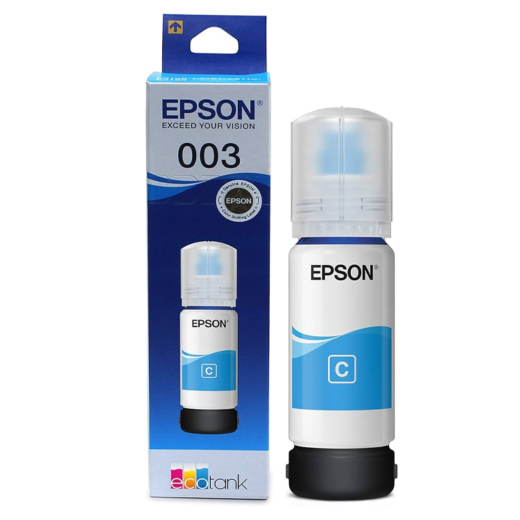 Epson 003 Cyan Ink Bottle