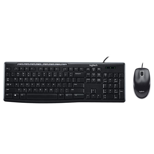 2787 Logitech MK200 Wired Keyboard And Mouse
