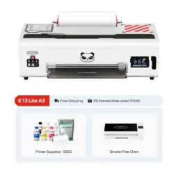 Procolored K13 Lite DTF Printer 13" A3 & Smokeless Oven Premium - White