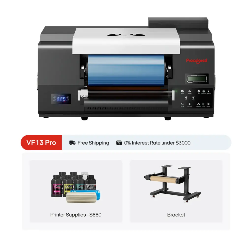 Procolored VF13 Pro Panda UV DTF Printer
